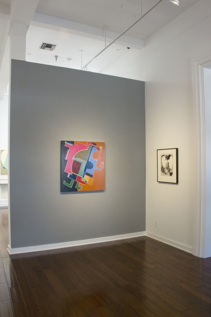 Laurie Fendrich, Modern Times Recent Paintings & Drawings Installation 7
